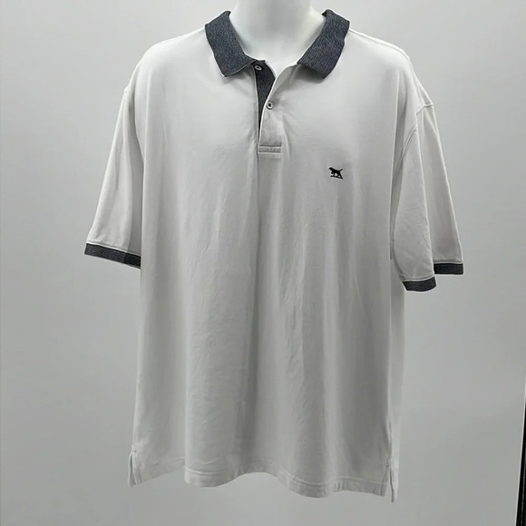 Rodd & Gunn New Haven Sports Fit Polo in White & Navy - Size 3XL - Picture 1 of 6